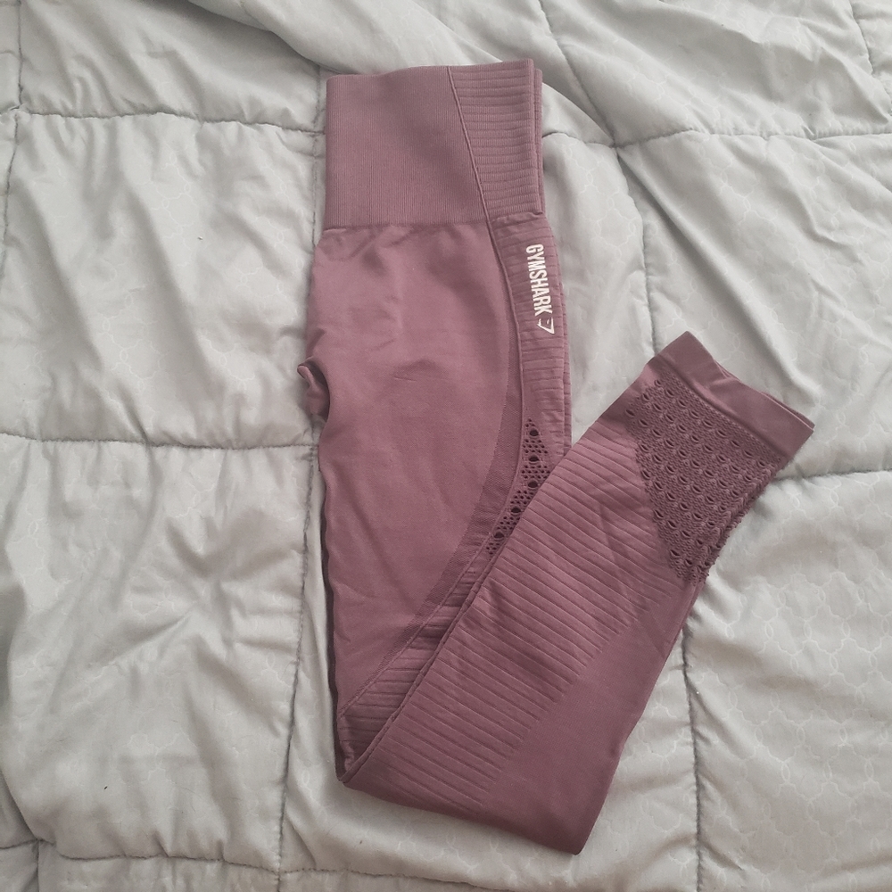 Gymshark Energy Seamless Leggings - Purple, Medium